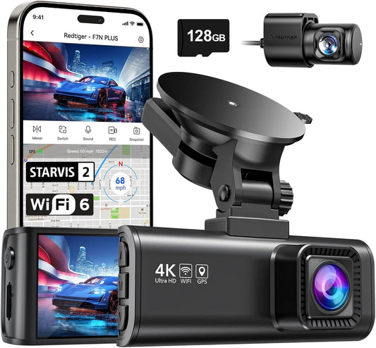 Camera auto duala M4Pro Ultracompact ,Rezolutie 2304×1296, Wi-Fi, Unghi vizual 130°, Type-C