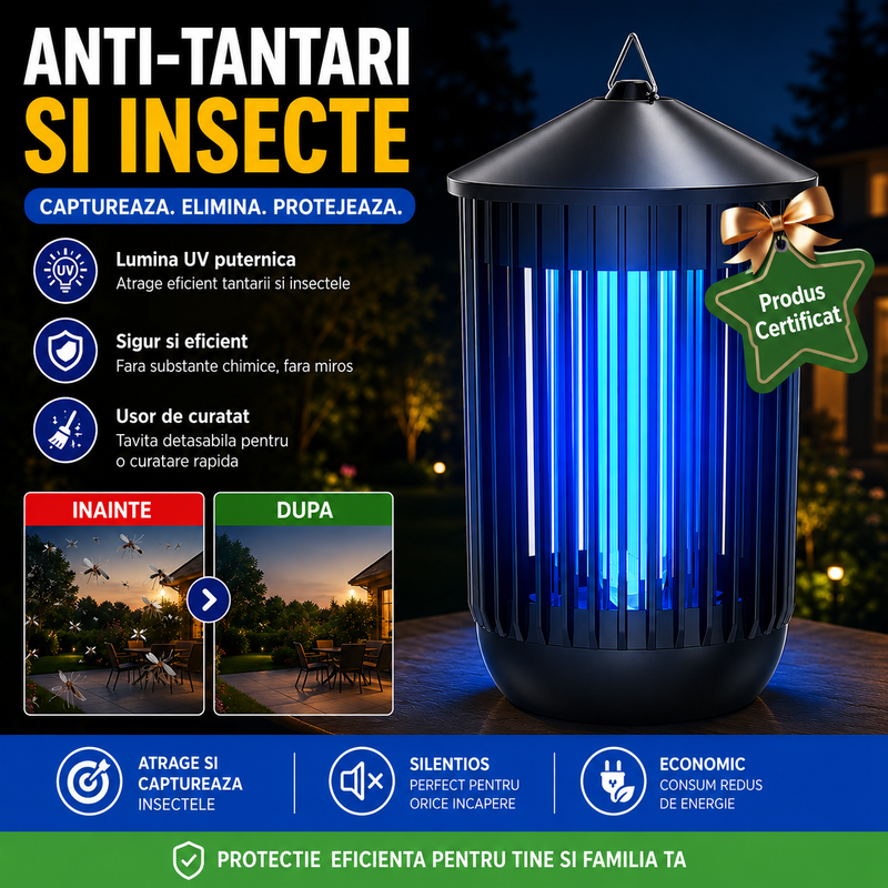 Dispozitiv Electric Anti-Insecte 20W | InsectGuard